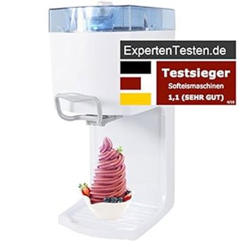 Amazon.de: Gino Gelati IC-50W-A 4in1 Softeismaschine, Eismaschine, Frozen Yogurt-Milchshake Maschine, Flaschenkühler